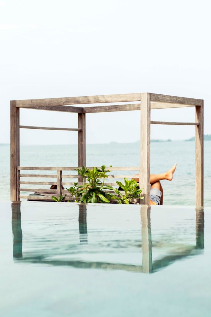 Pool im Cempedak Island