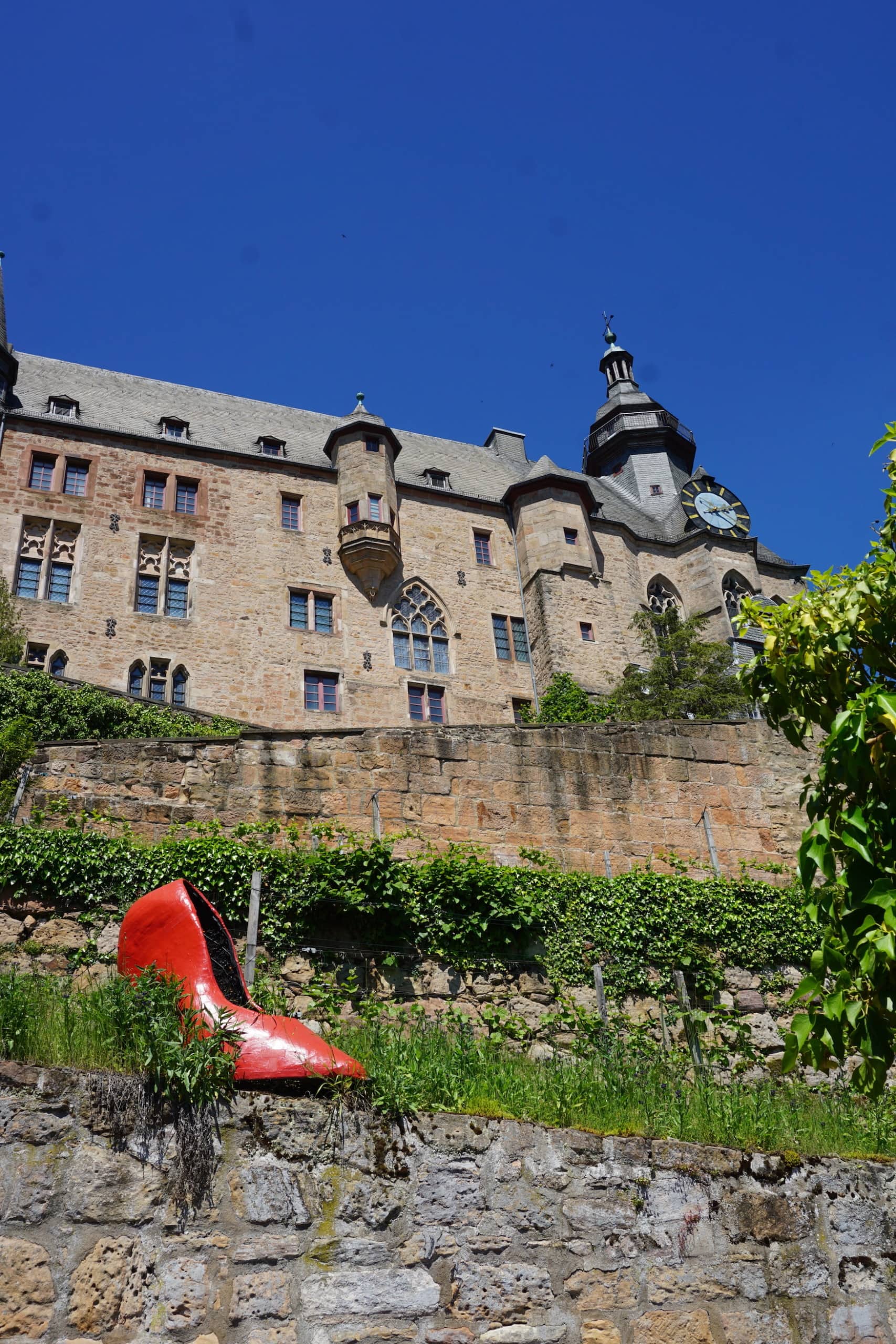 Schloss in Marburg, Deutschland
