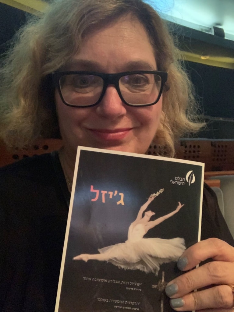 Simone Sever in der Oper in Tel Aviv