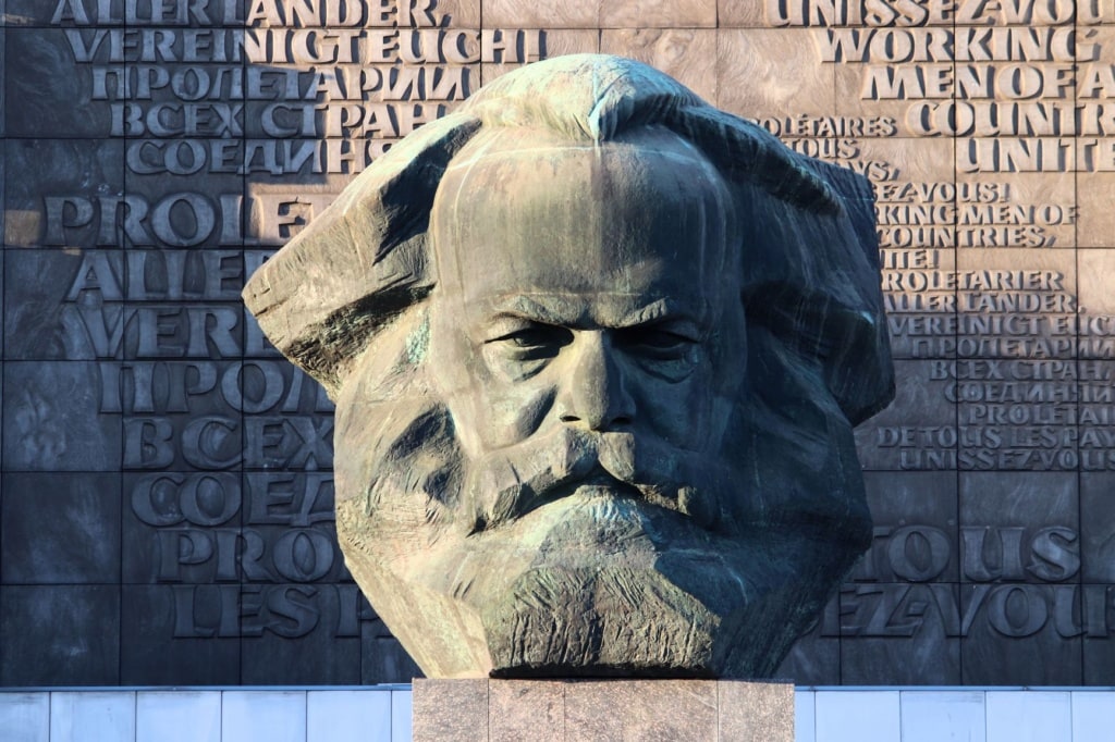 Karl-Marx-Monument in Chemnitz