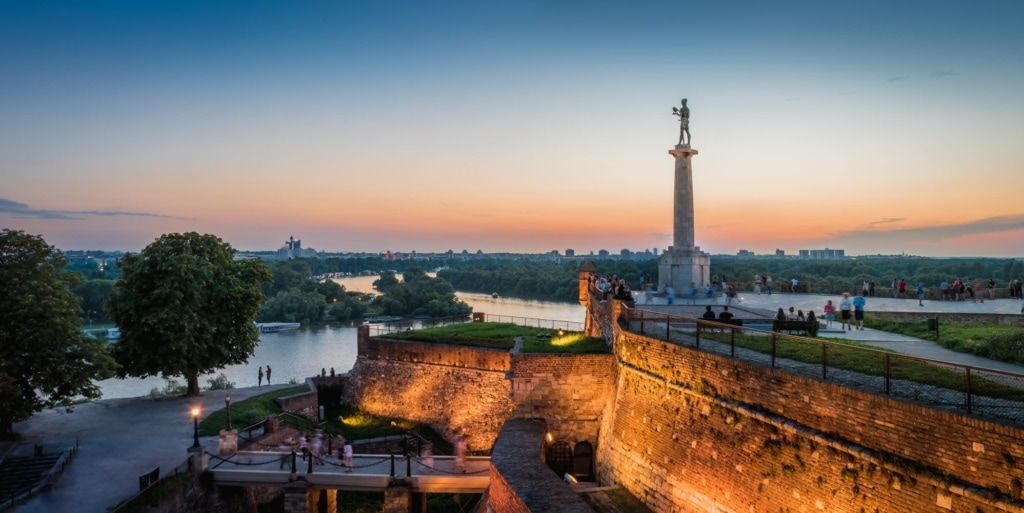 Festung Kalemegdan und Victor Monument, Belgrad, Serbien