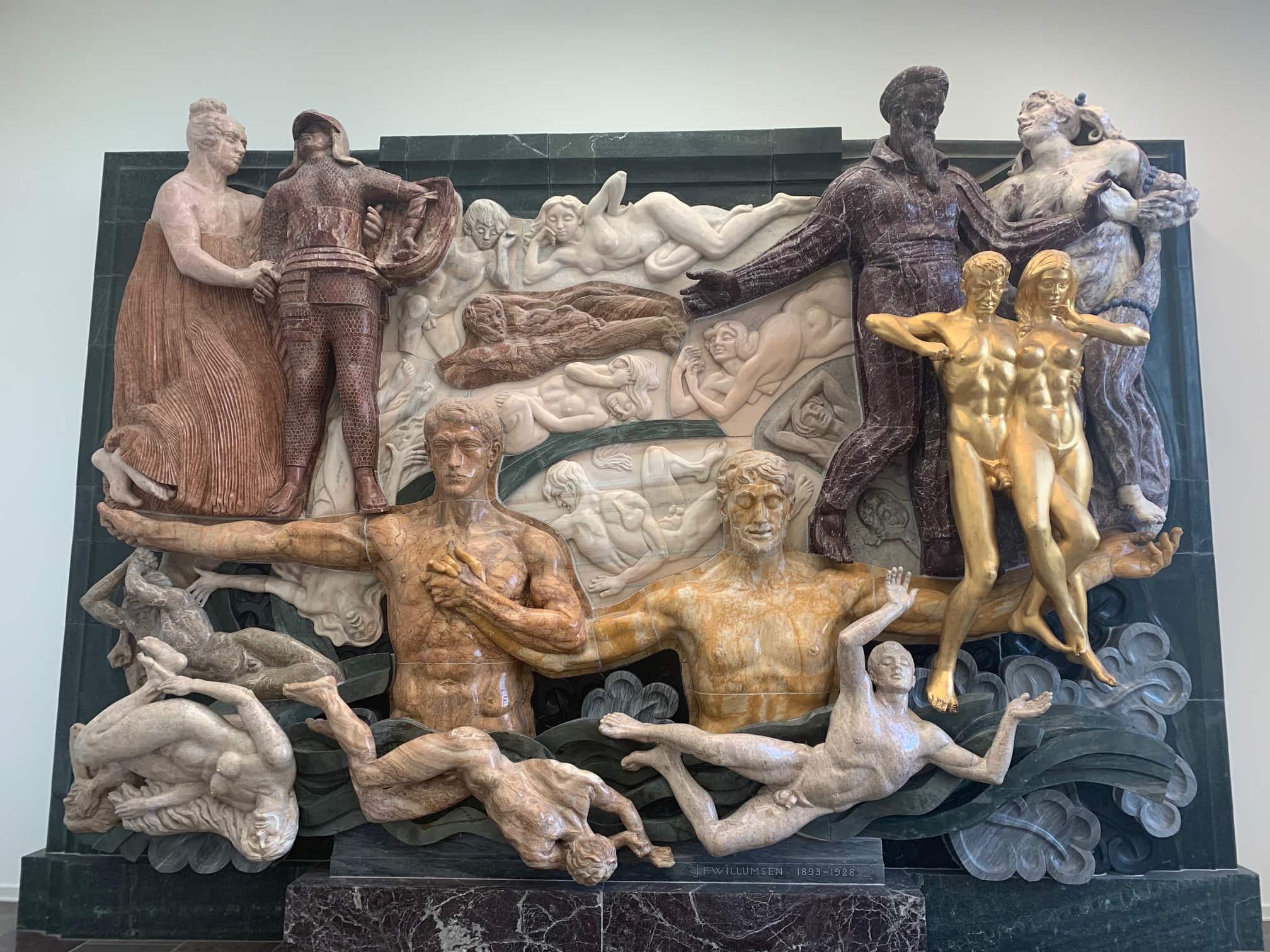 Werk von J.F. Willumsen im Museum