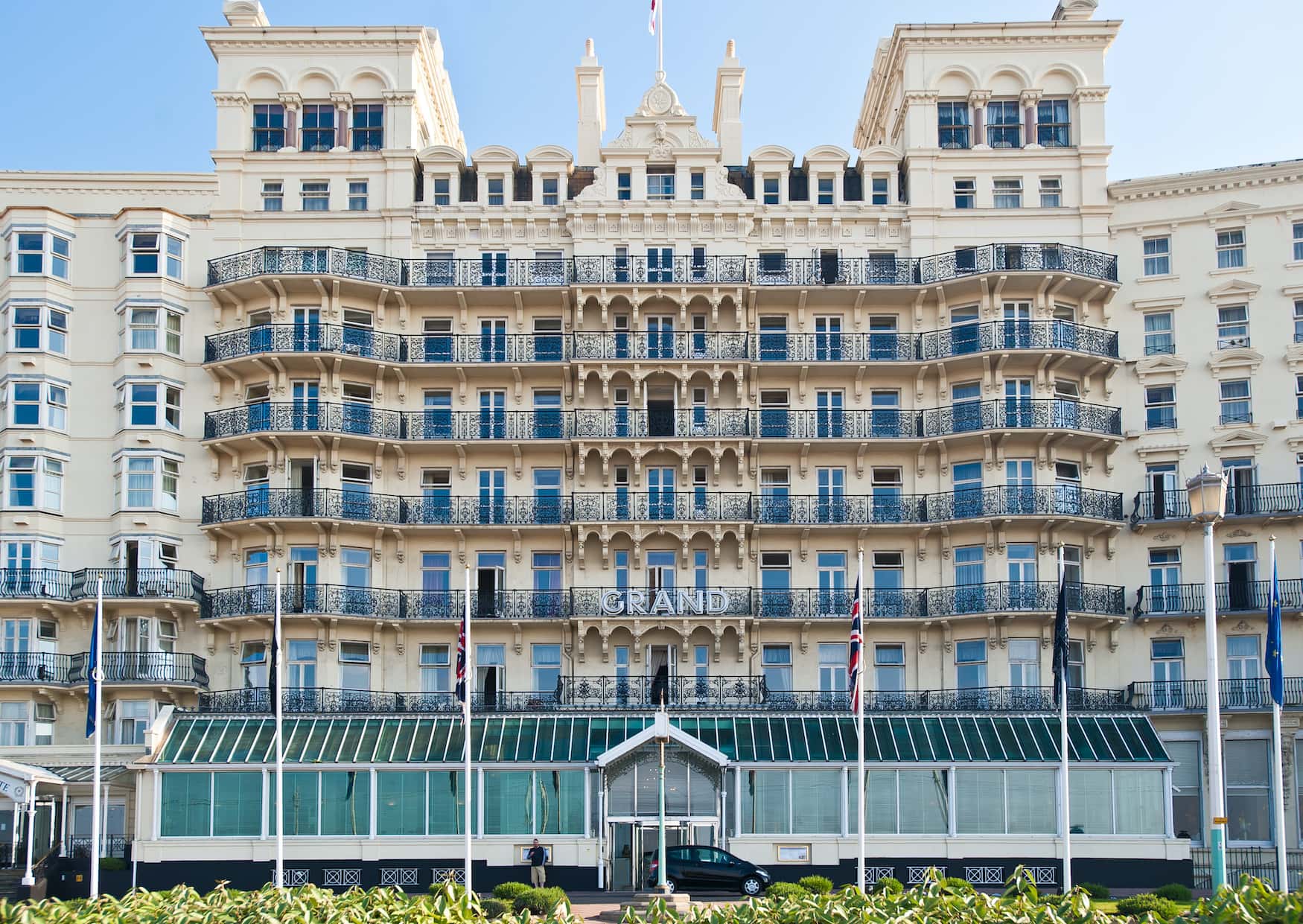 The Grand Brighton an einem sonnigen Tag