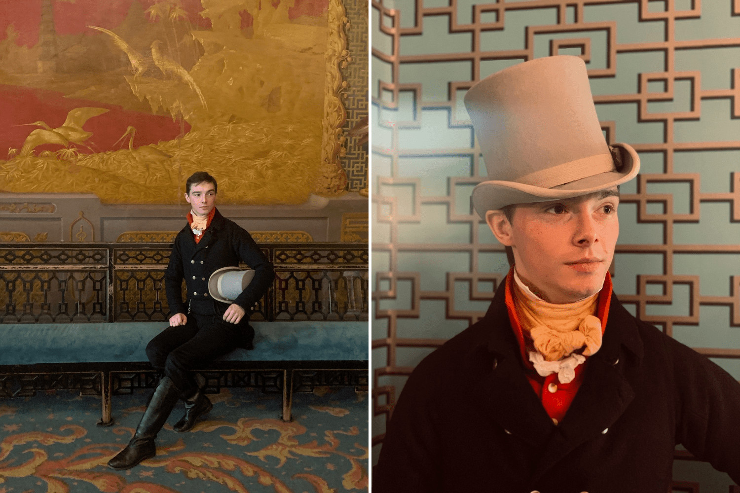 Zack Pinsent im The Royal Pavilion in Brighton
