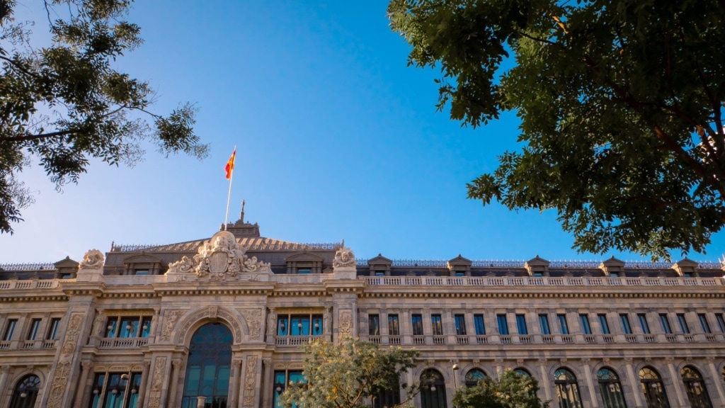 Banco de Espanha in Madrid 