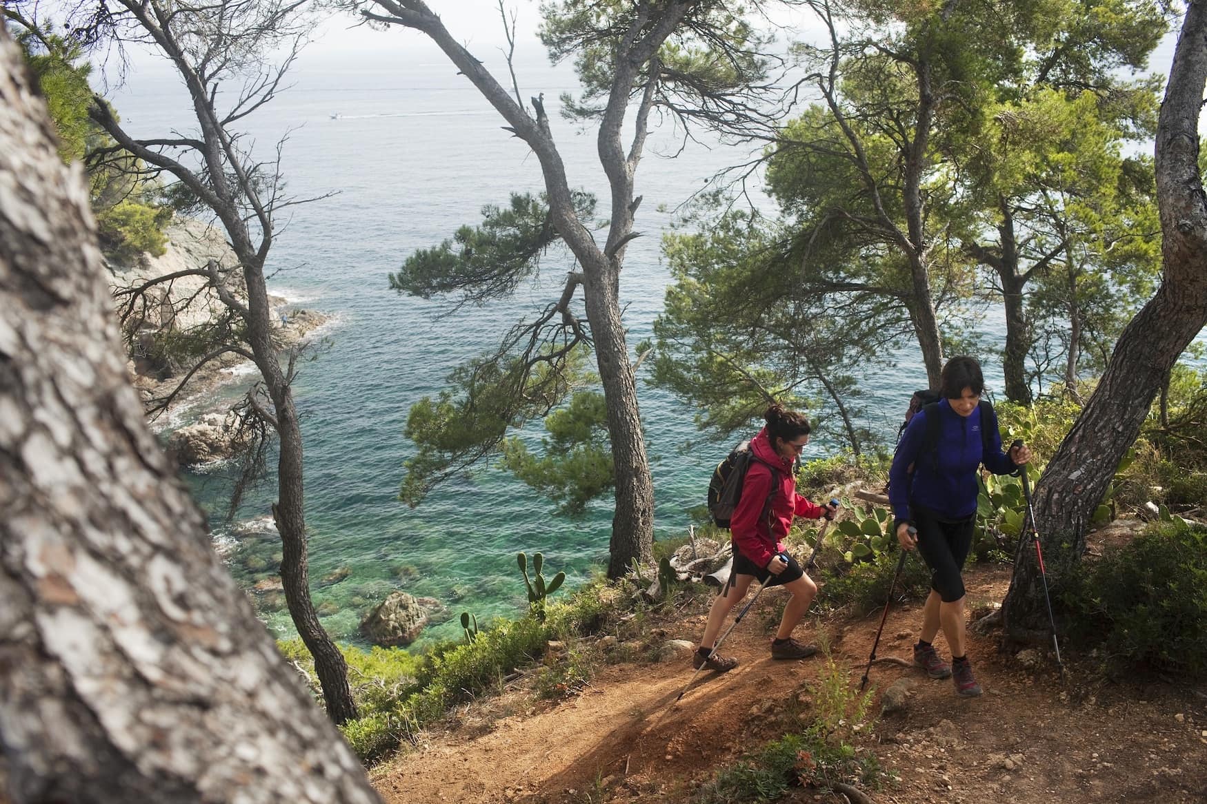 Wandern auf dem Camí de Ronda, Costa Brava,