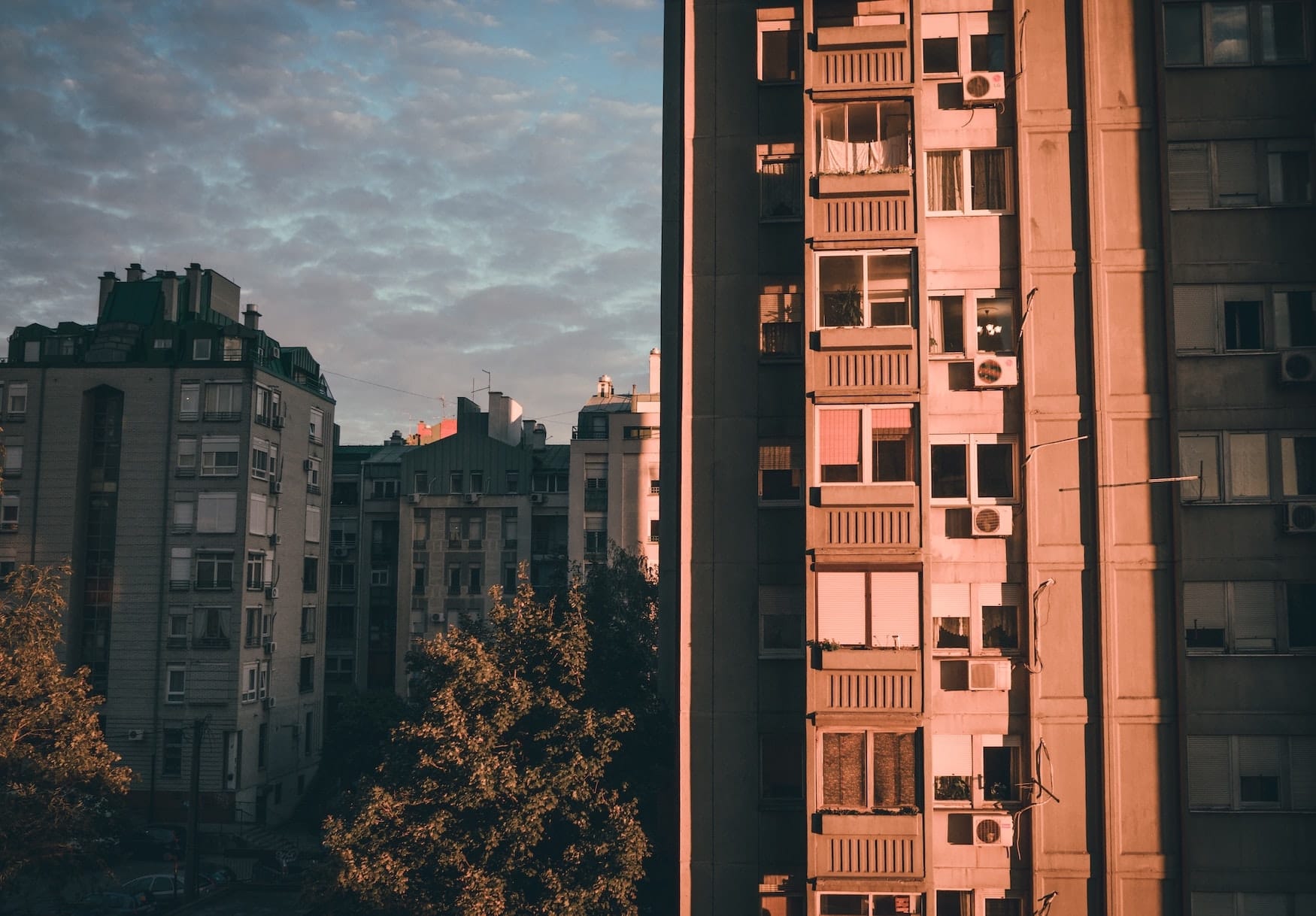 Häuser von Belgrad