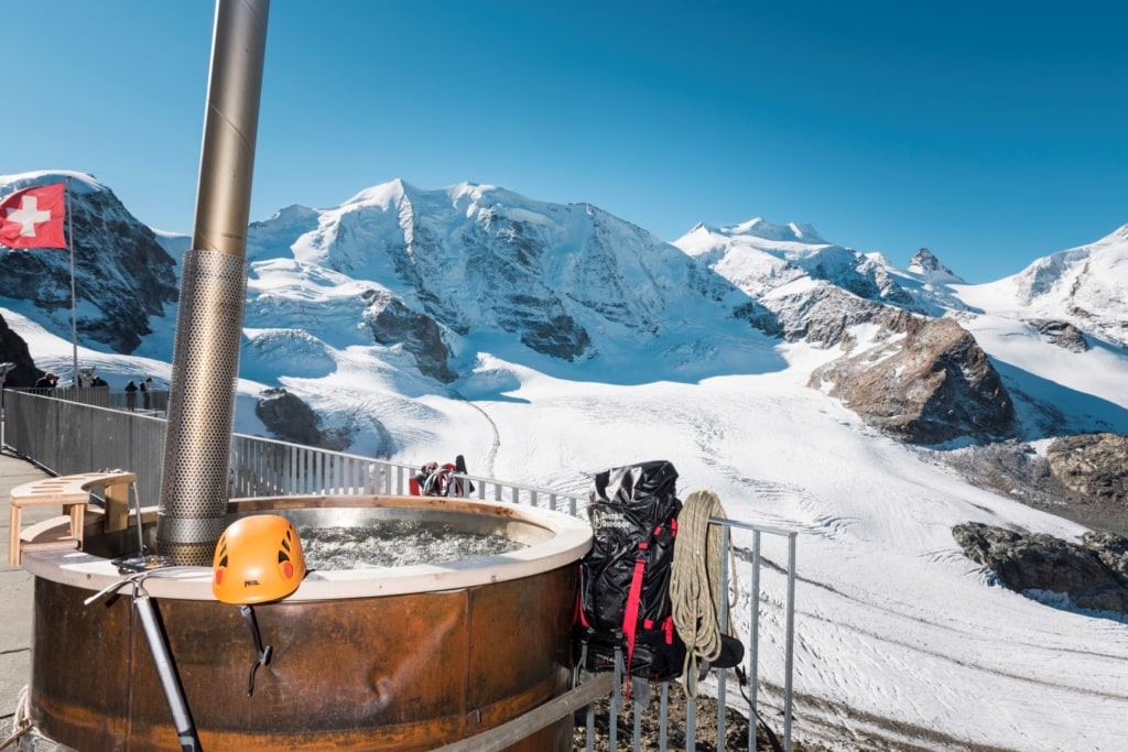 Jacuzzi Diavolezza Berghaus