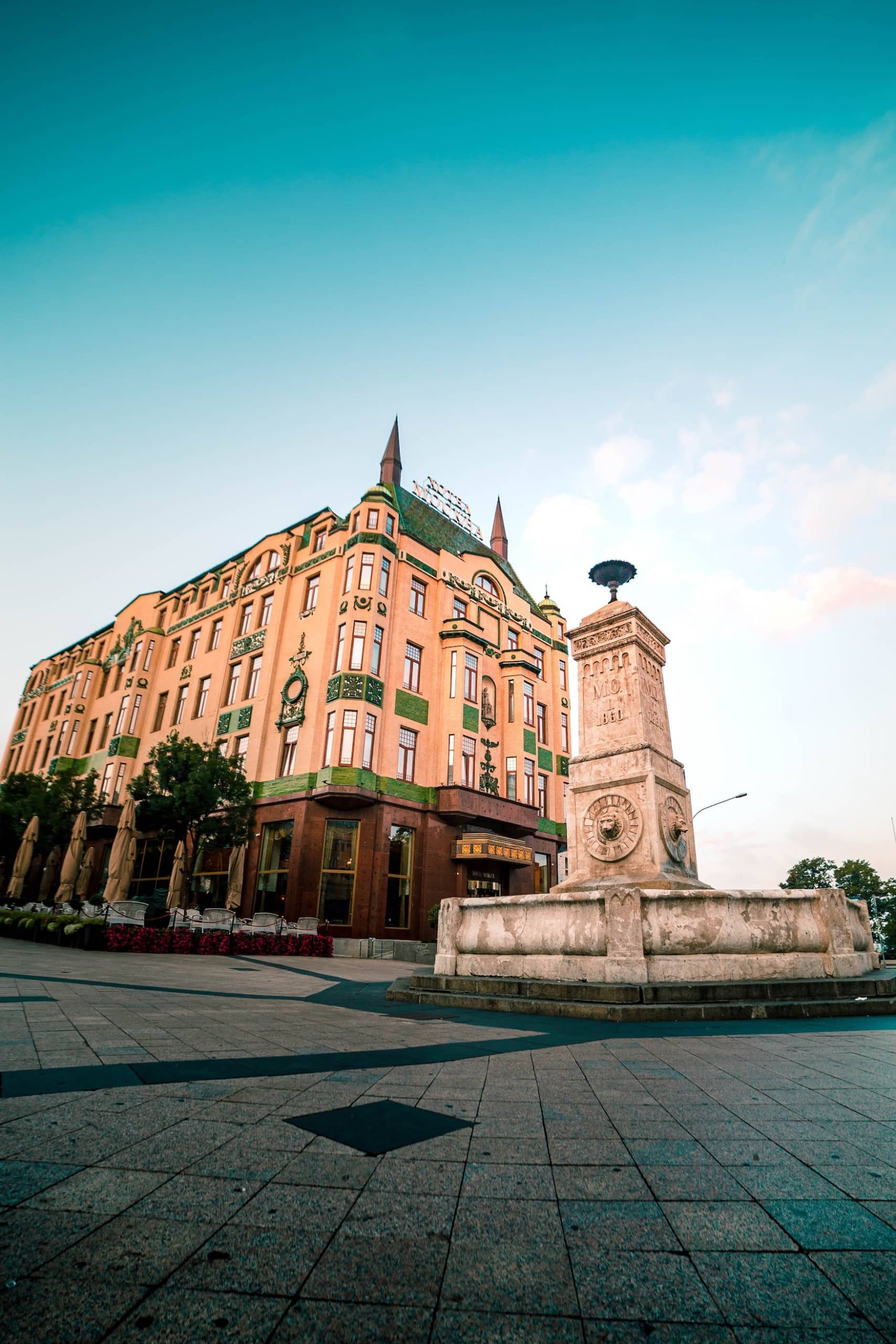 Jugendstilhotel Moskva in Belgrad