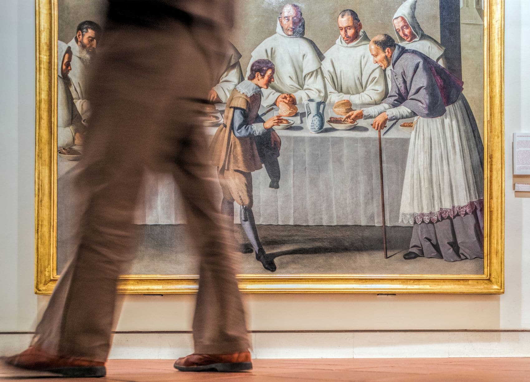 Werk von Francisco de Zurbarán im Museo de Bellas Artes de Sevilla