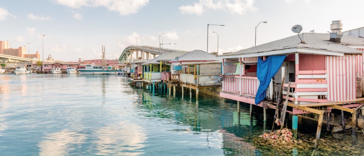Hafen in Nassau, Bahamas