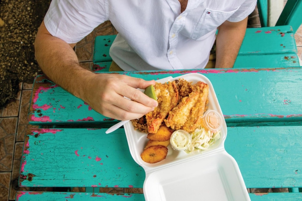 Essen auf den Bahamas