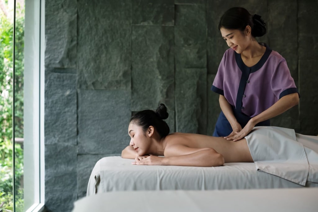 Massage im Banyan Tree Spa 