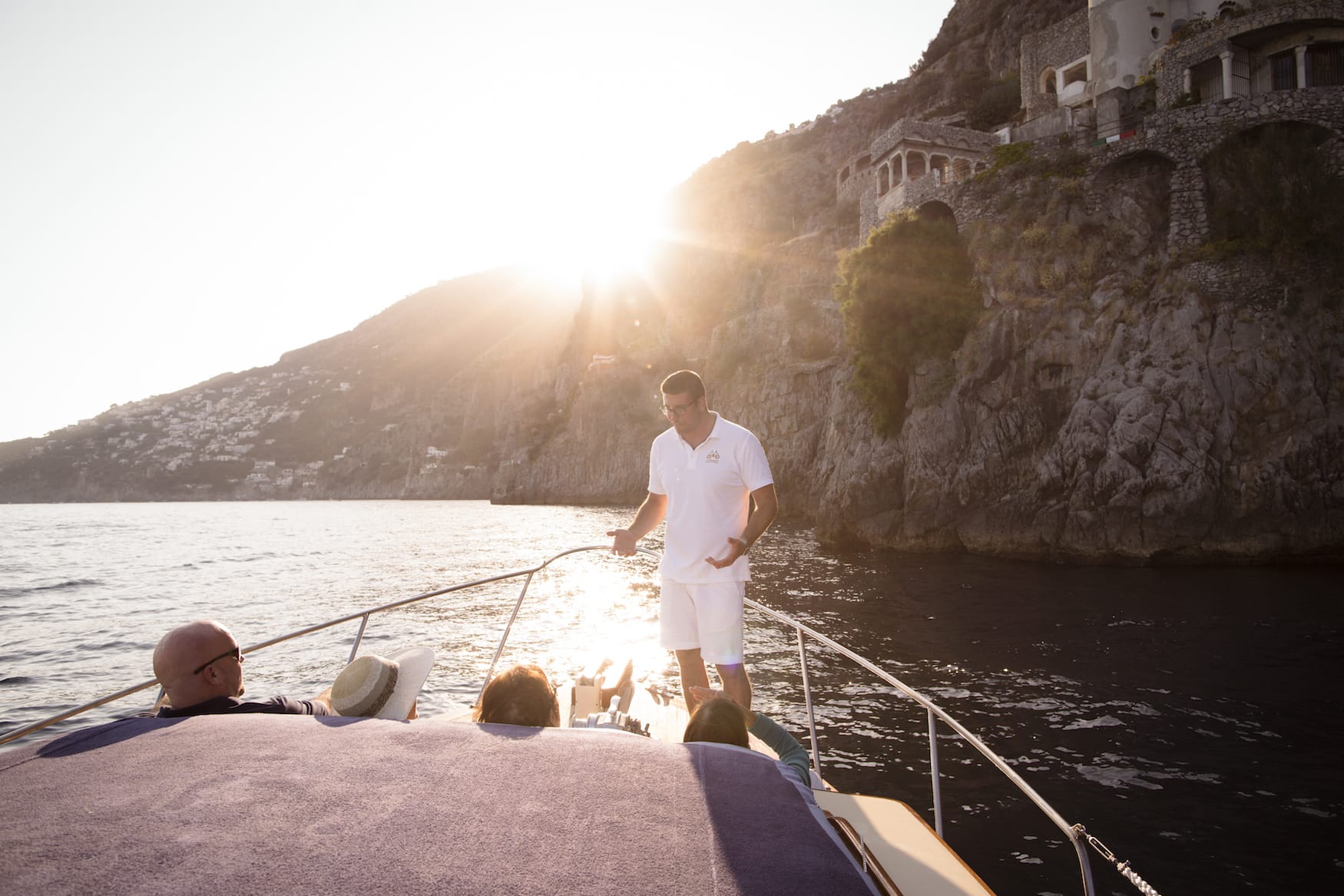 Bootstour entlang der Küste von Positano
