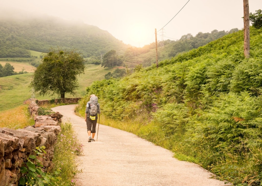 Camino de Santiago in Spanien 