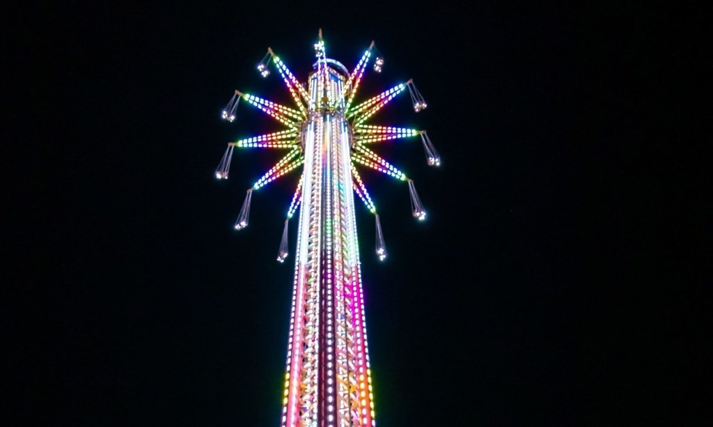 Sktytower im Bollywood-Park in Dubai