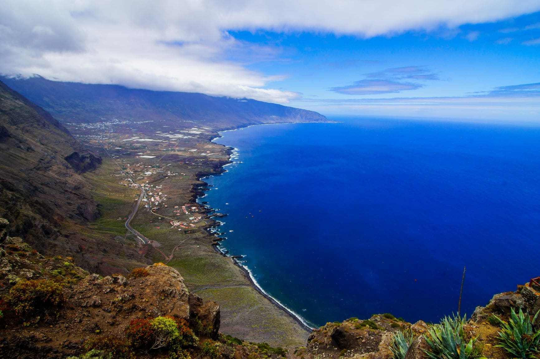 Luftaufnahme von El Hierro 