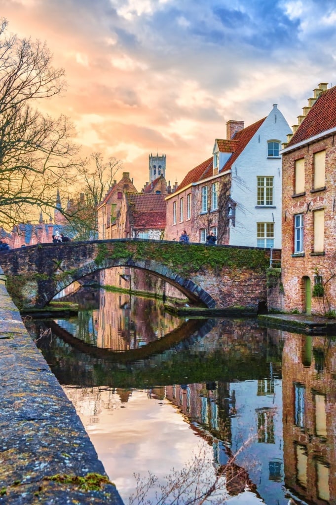 Groenerei-Kanal in Brügge 