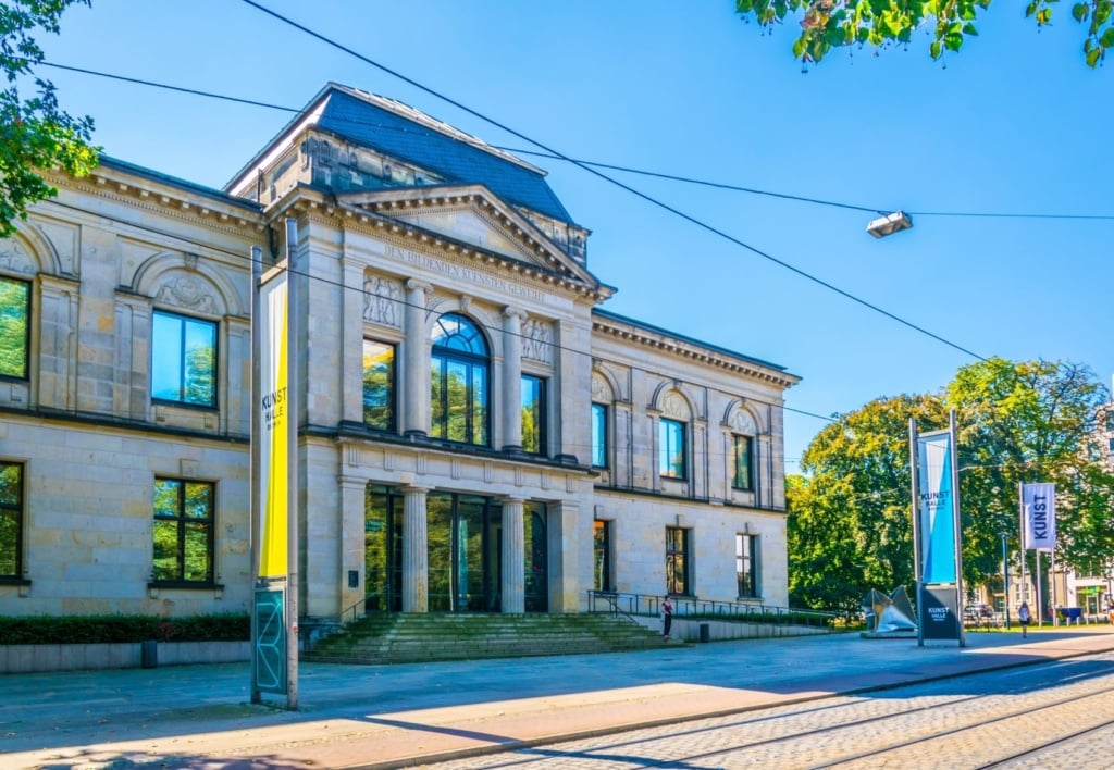 Fassade der Kunsthalle Bremen 