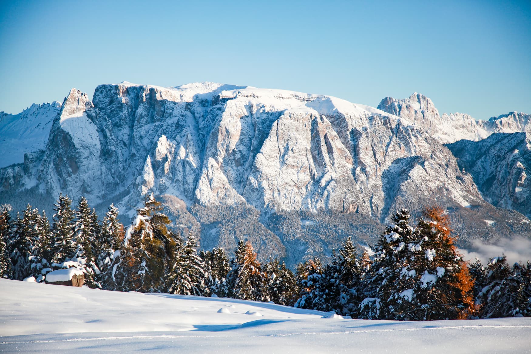 Rittner Horn im Winter