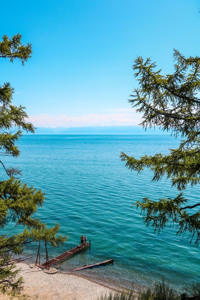 Strand am Baikalsee