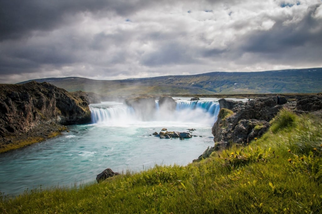 Wasserfall Goðafoss in Island