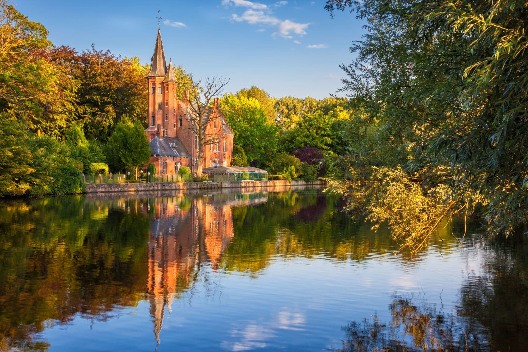 Minnewater in Brügge 