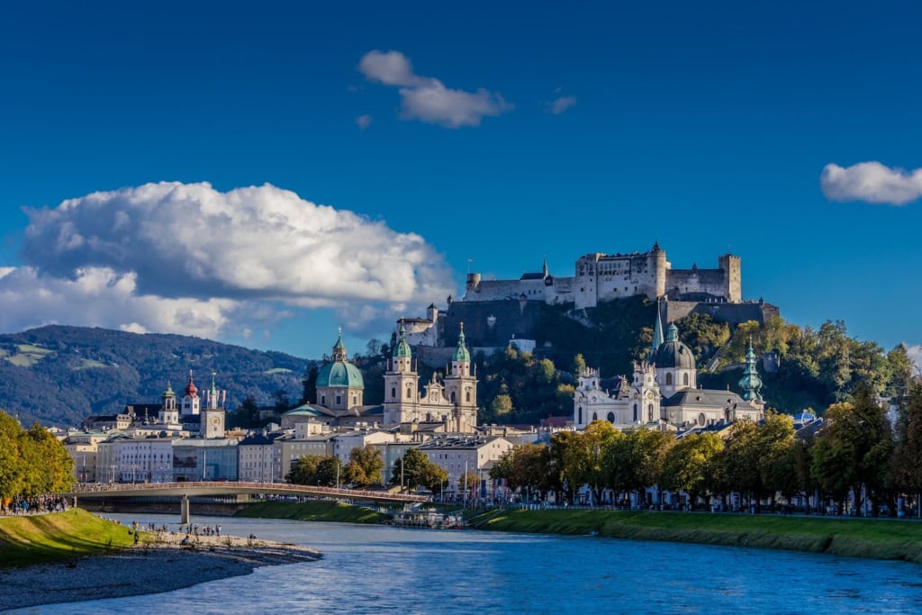 Stadtpanorama von Salzburg