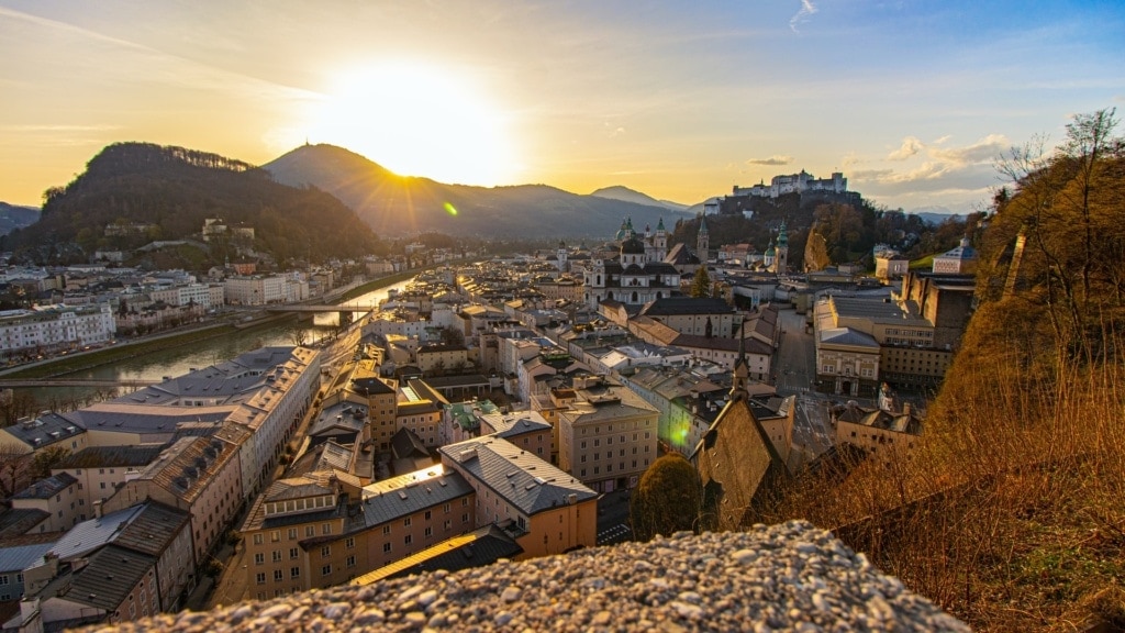 Panorama von Salzburg