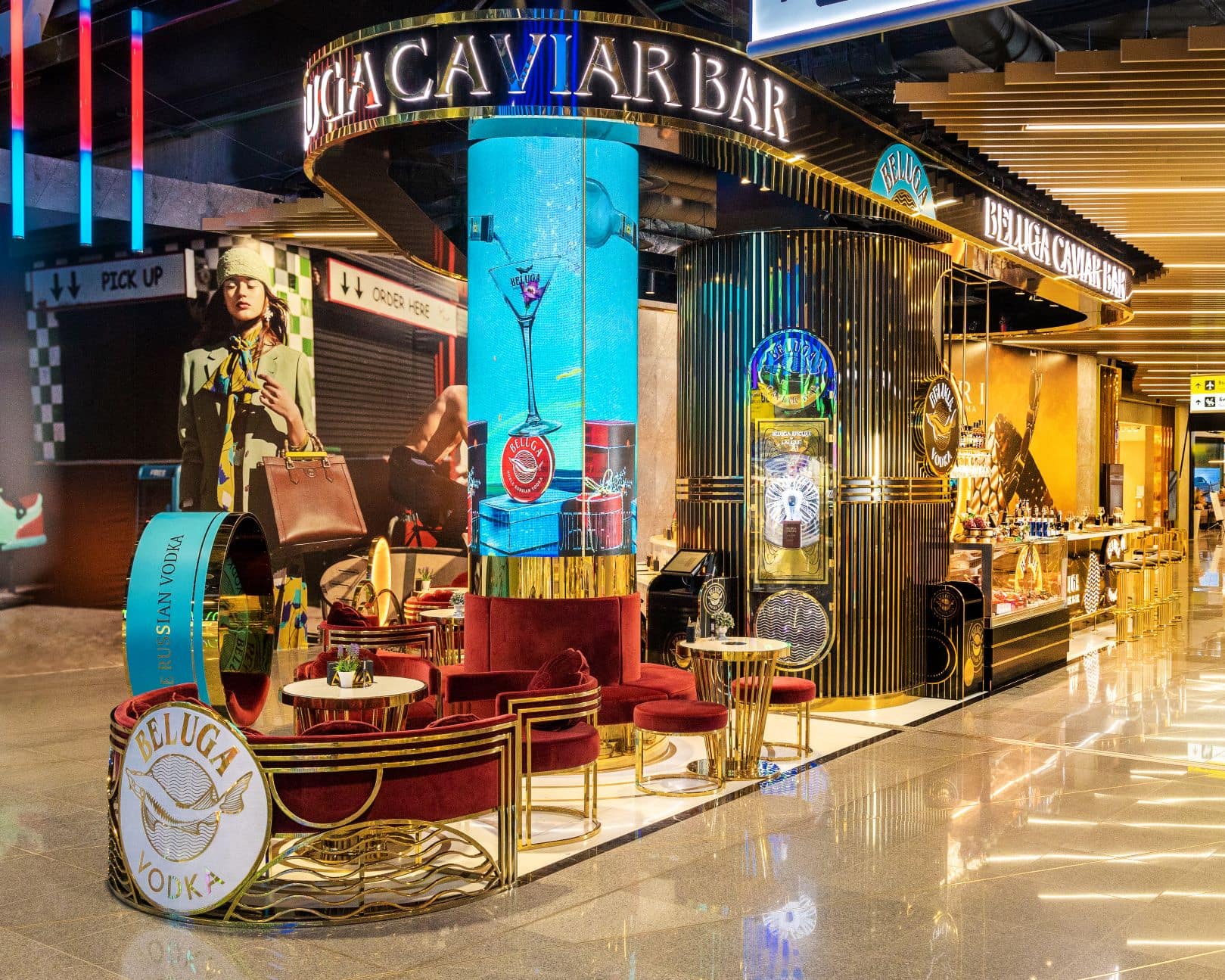 Beluga Caviar Bar Airport Scheremetjewo