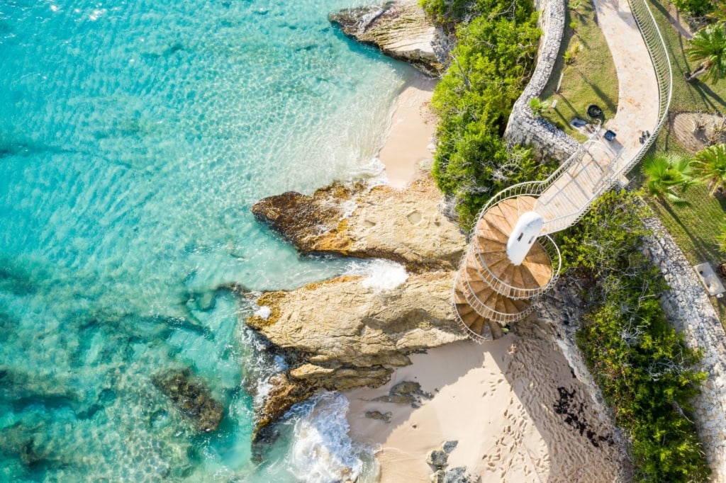 Cupecoy Beach auf St. Maarten