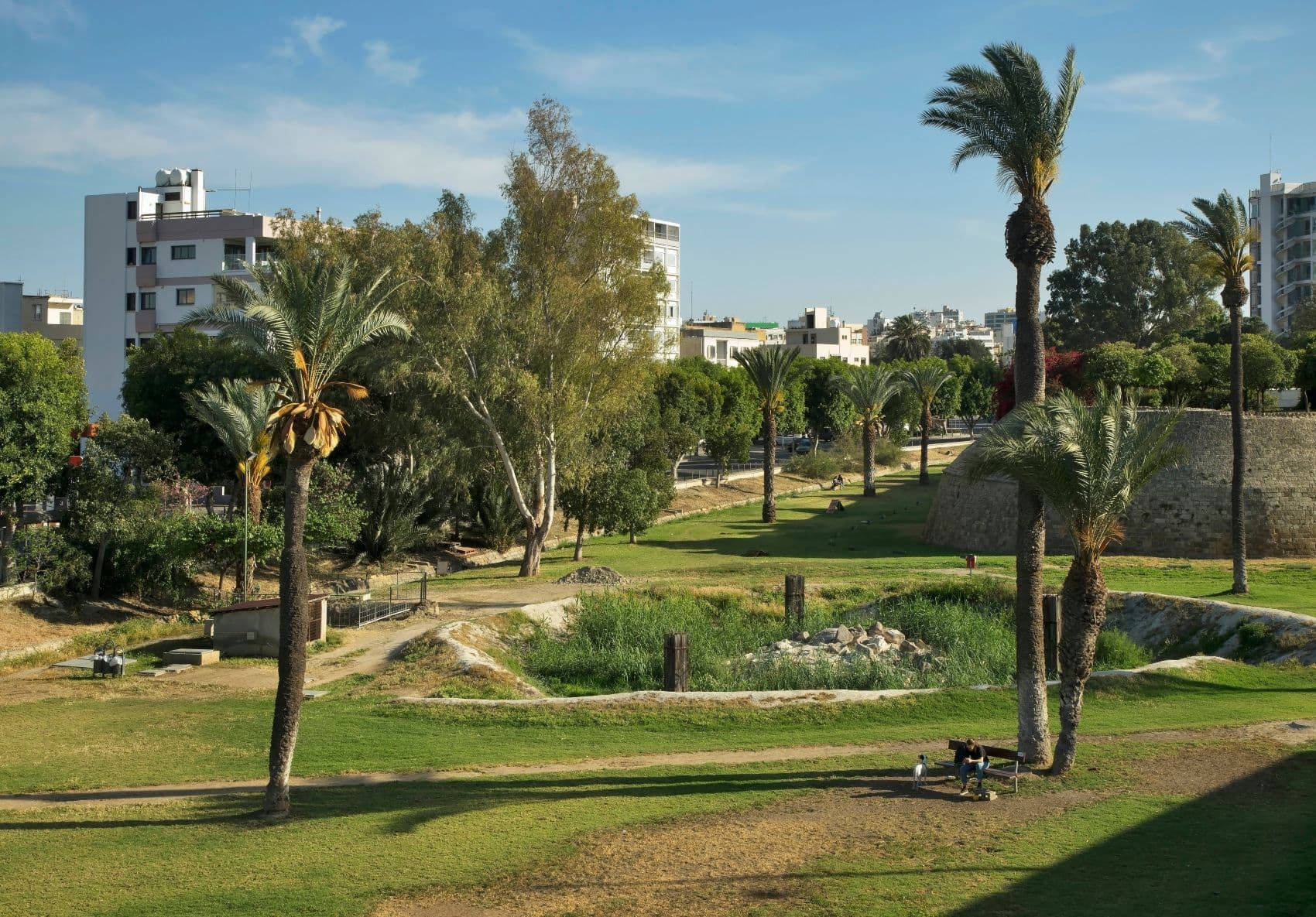 Blick auf den Nicosia Municipal Park