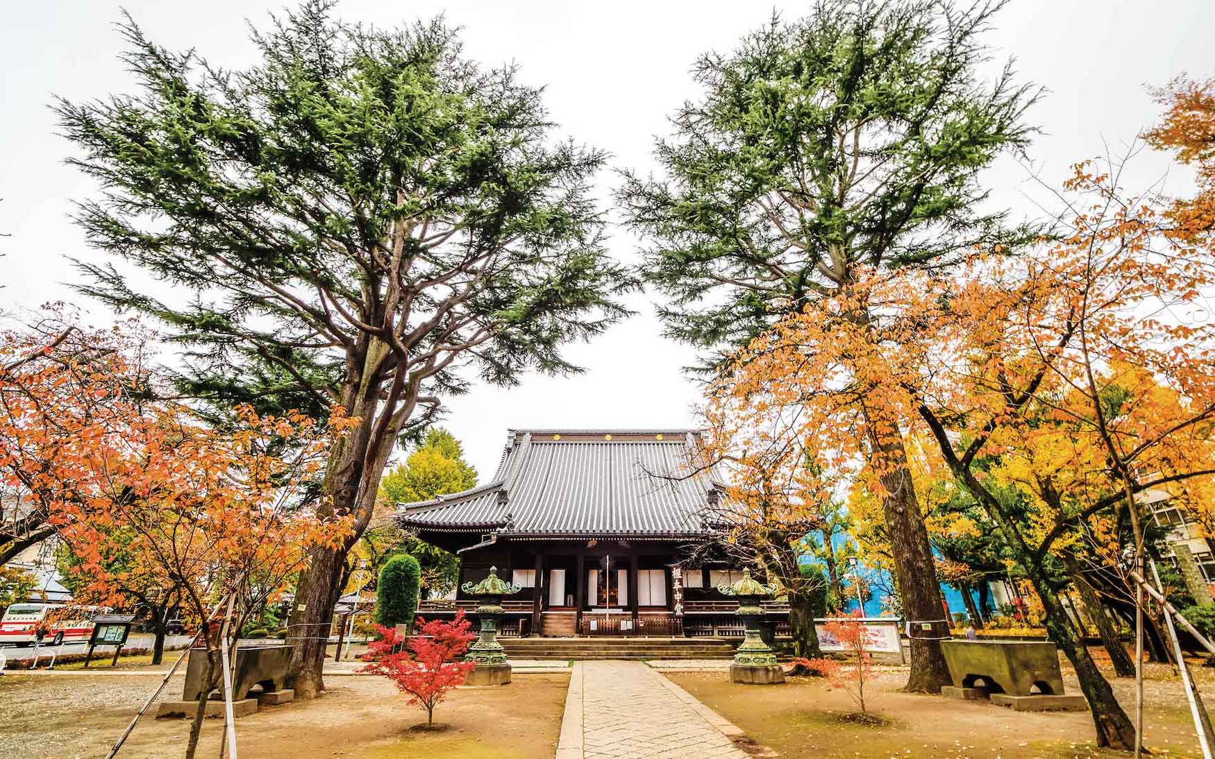 Tempel in Tokio, Japan