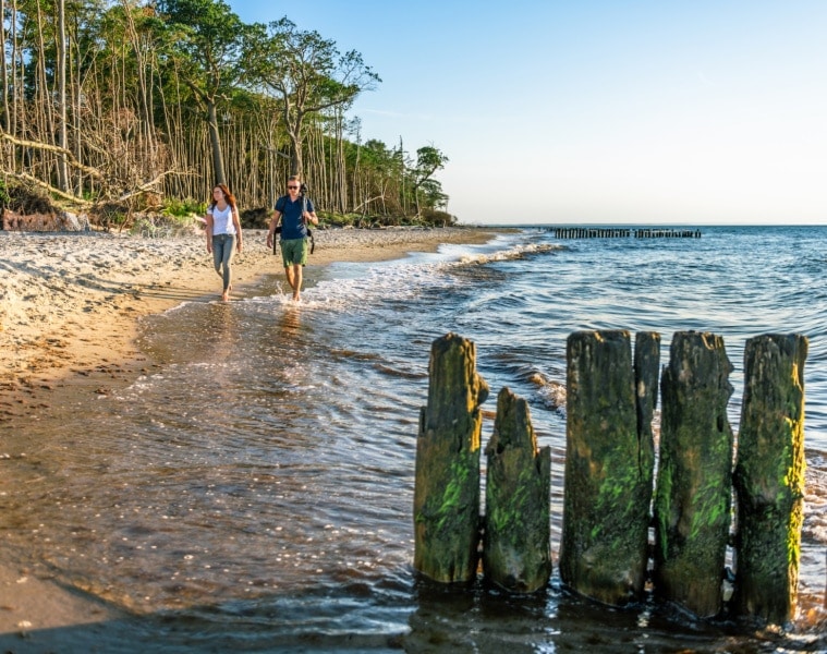 Das Licht macht’s – und präsentiert den Strand zwischen Graal-Müritz und Rostock in immer neuen Stimmungen. | TMV/Tiemann