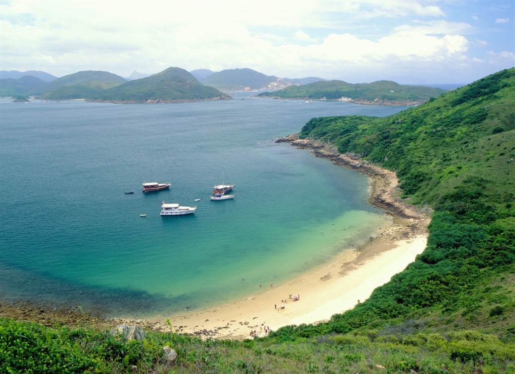 Wandern in Hongkong: Strand Sai Kung 