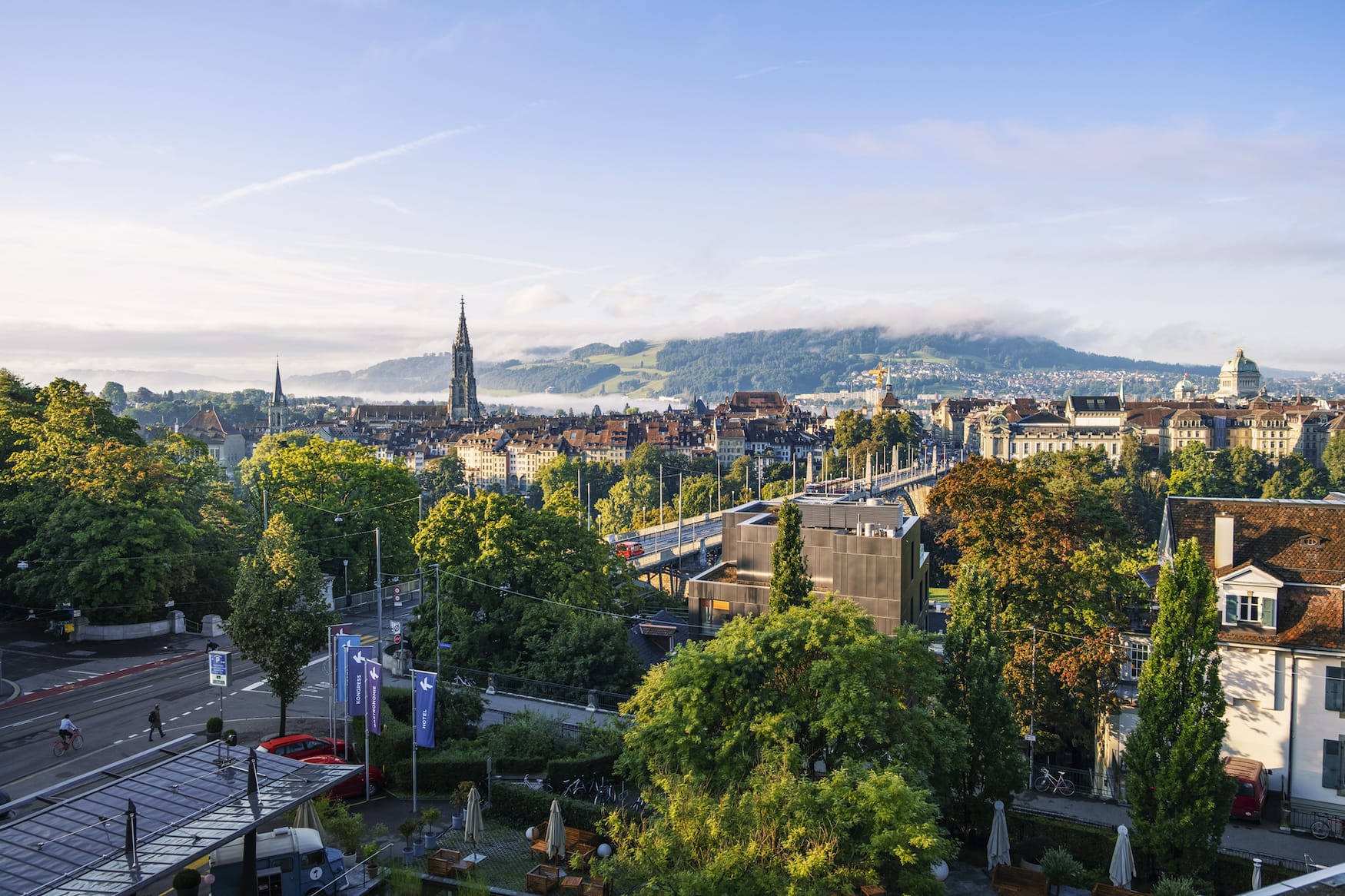Aussicht auf Bern