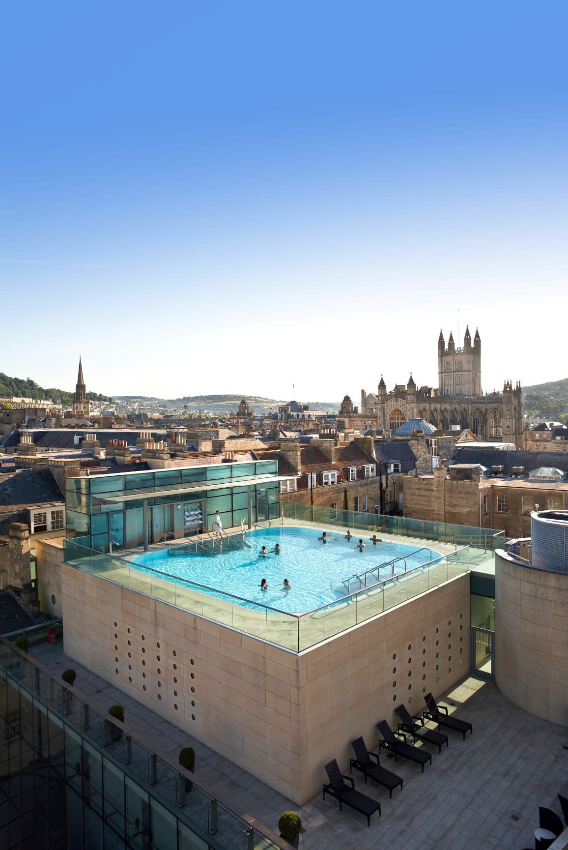 Badekultur Thermae Bath Spa in Bath, Großbritannien