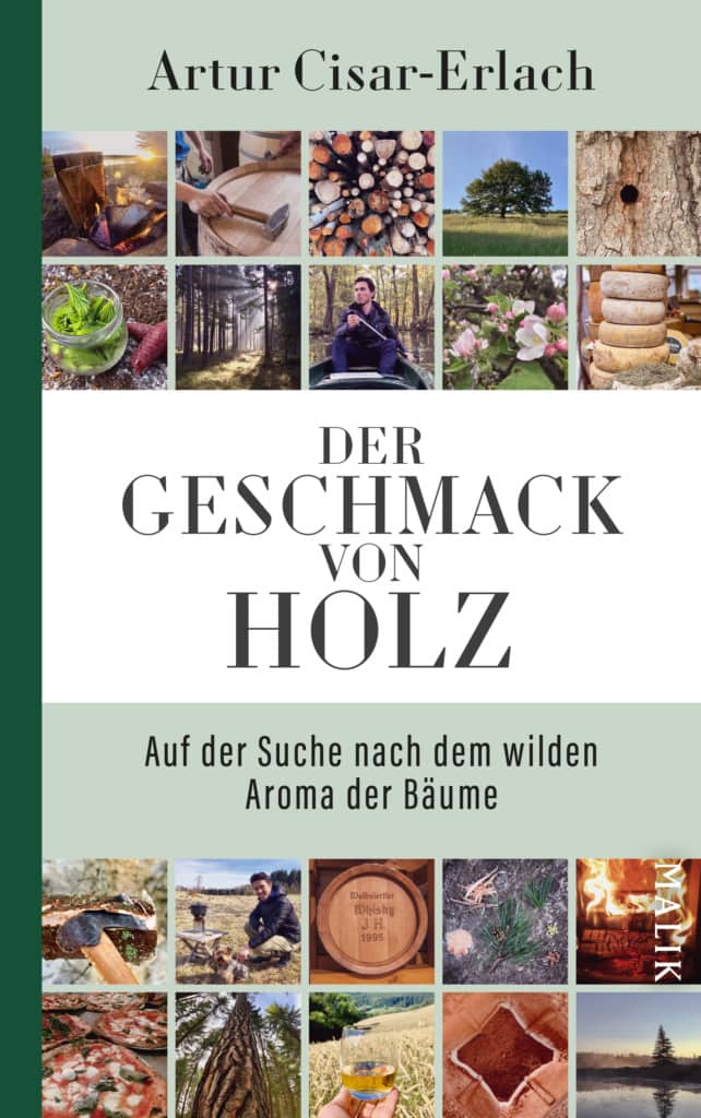 Cover des Buches "Der Geschmack von Holz" von Artur Cisar-Erlach