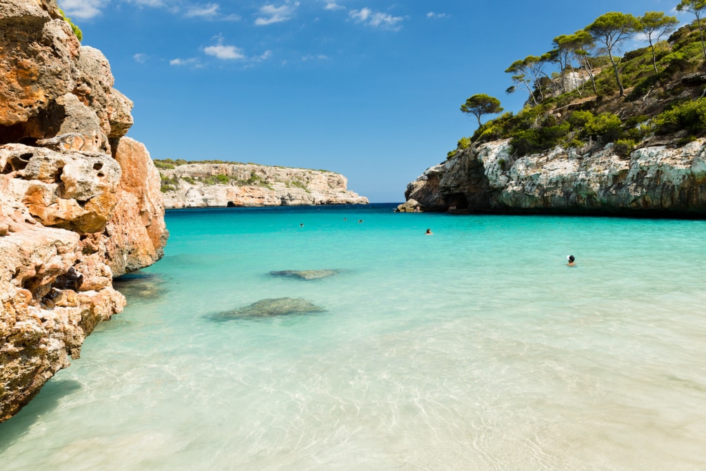 Einer der schönsten Strände auf Mallorca: Calo des Moro