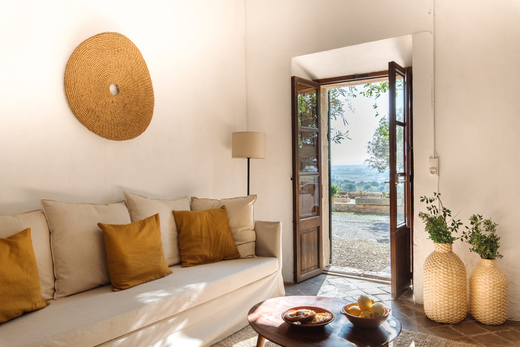 Mallorquinischen Interior in einem Ferienhaus auf Mallorca