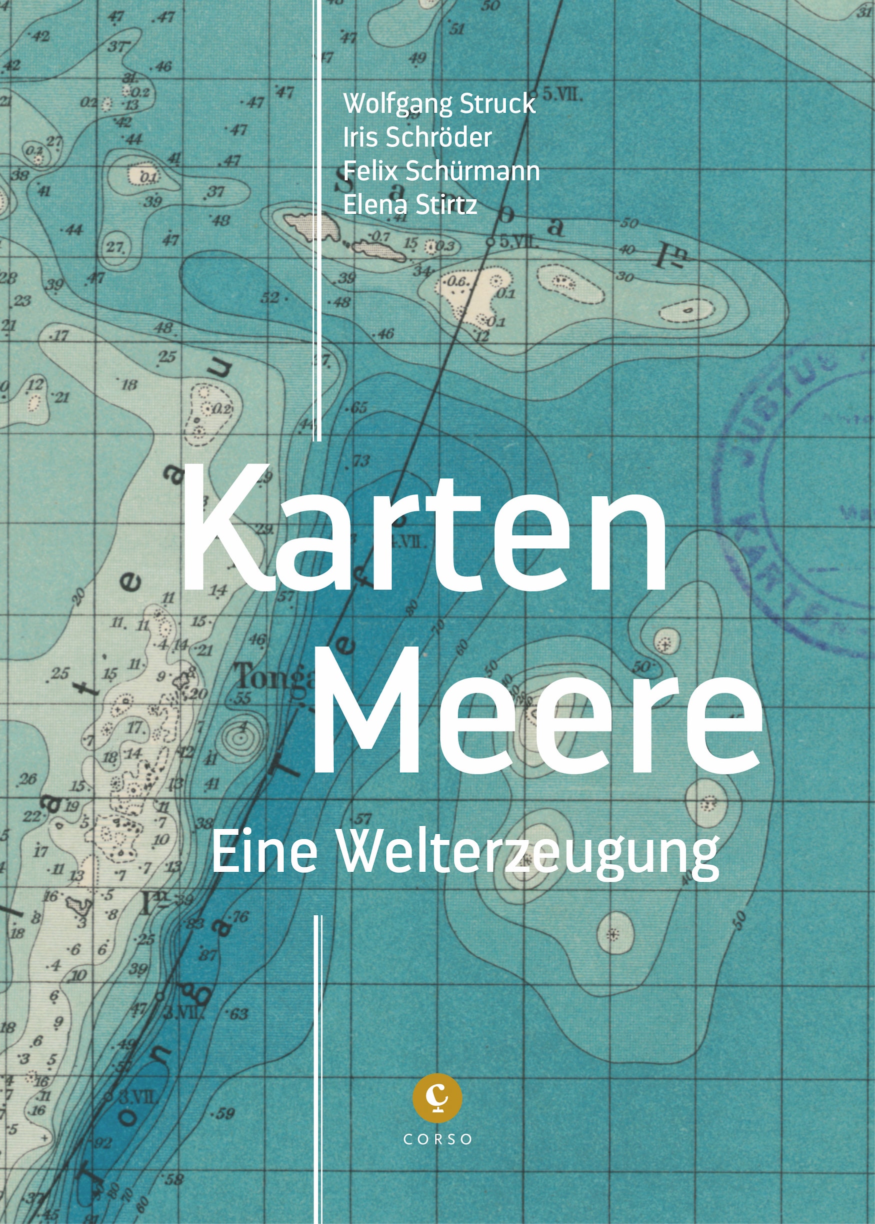 Buchcover "Karten Meere. Eine Welterzeugung"