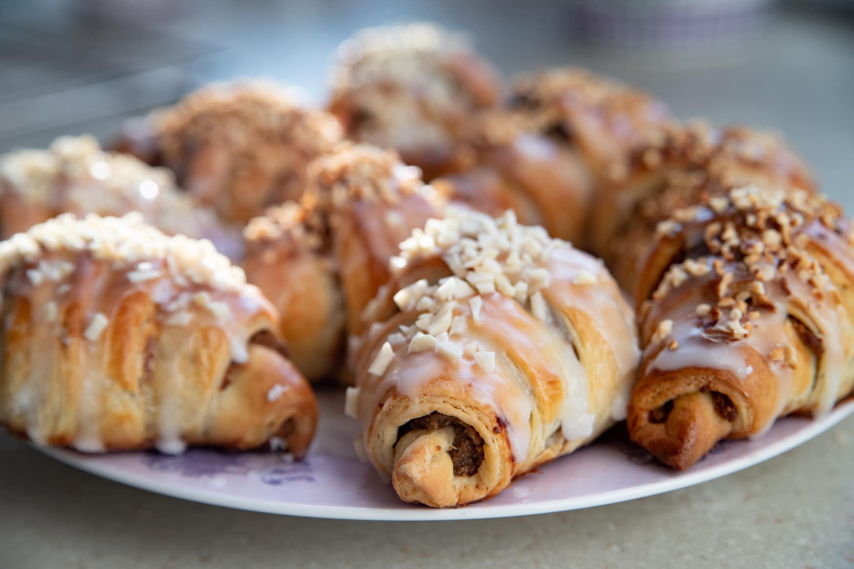 Traditionelle Martinshörchen aus Polen