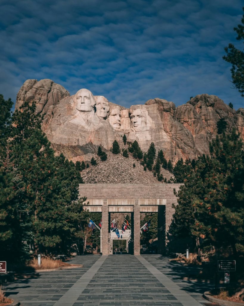 Mount Rushmoore in South Dakota