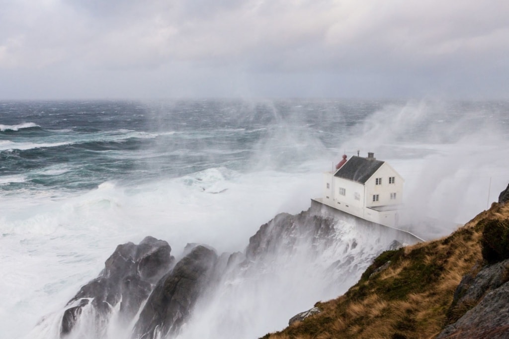 Leuchtturm Krakenes in Norwegen