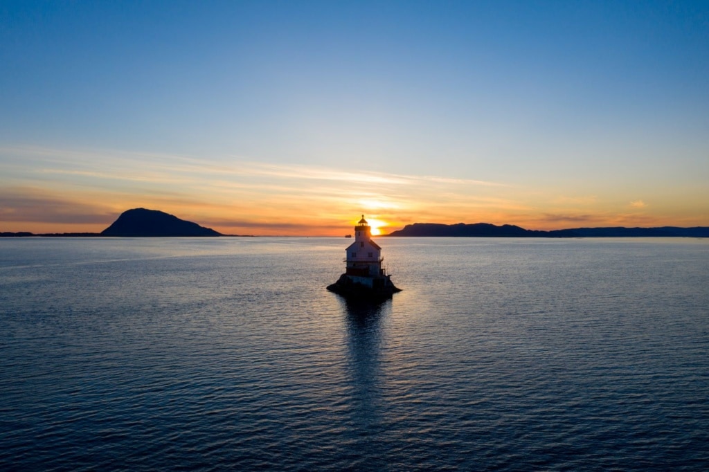 Leuchtturm Stabben in Norwegen