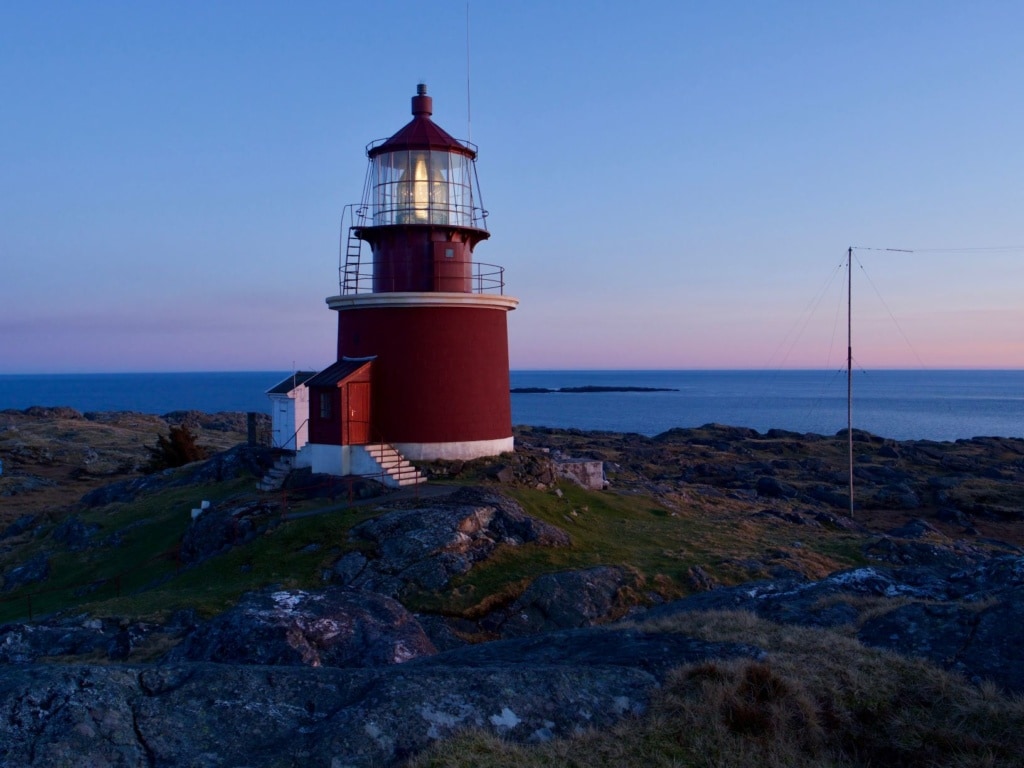 Leuchtturm Utsira in Norwegen