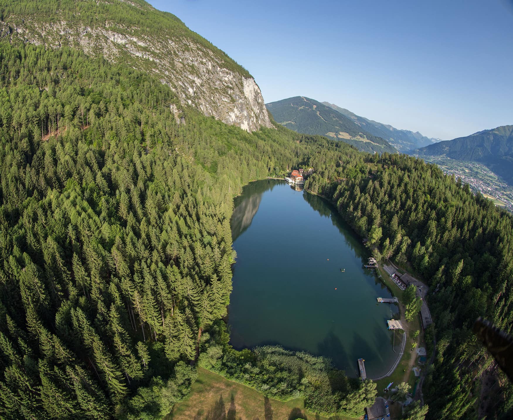 Blick auf den Tristachersee der Stadtgemeinde Lienz