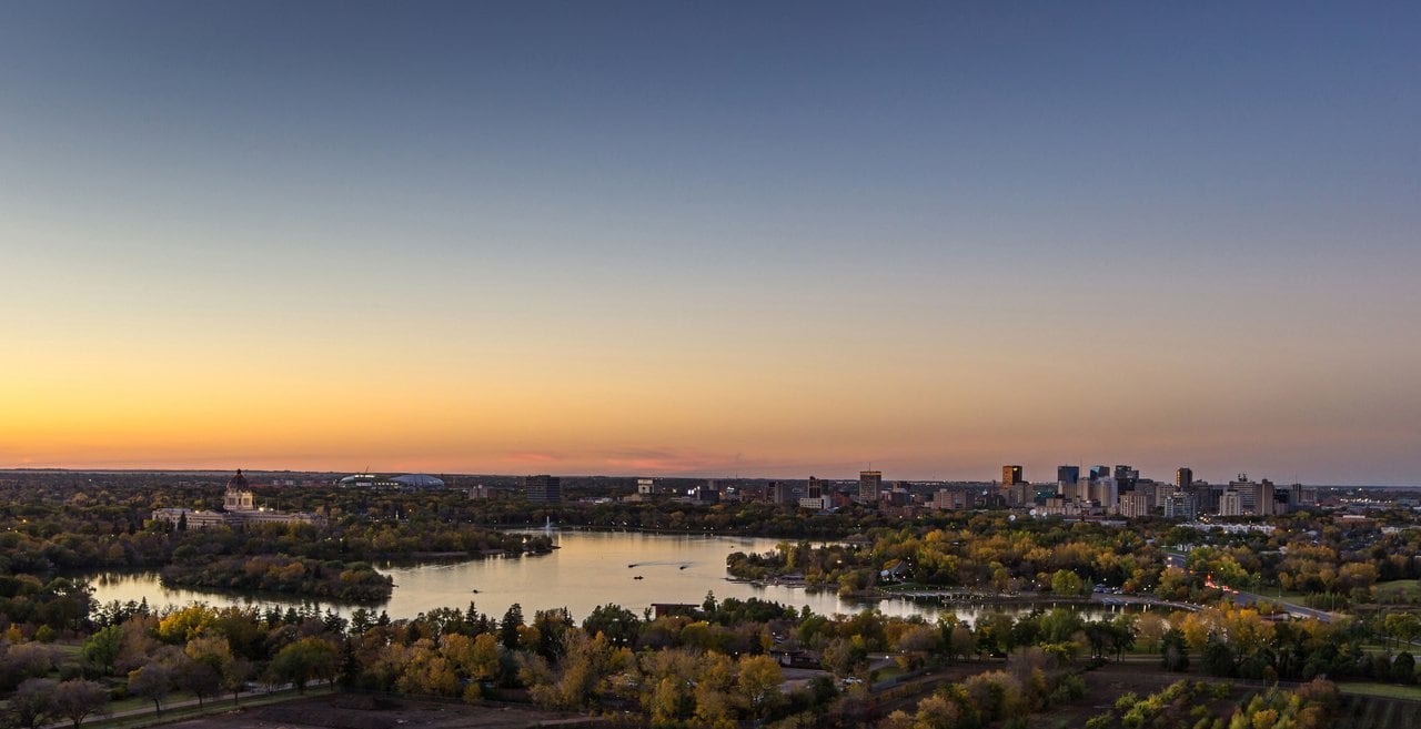 Regina, die Provinzhauptstadt Saskatchewans