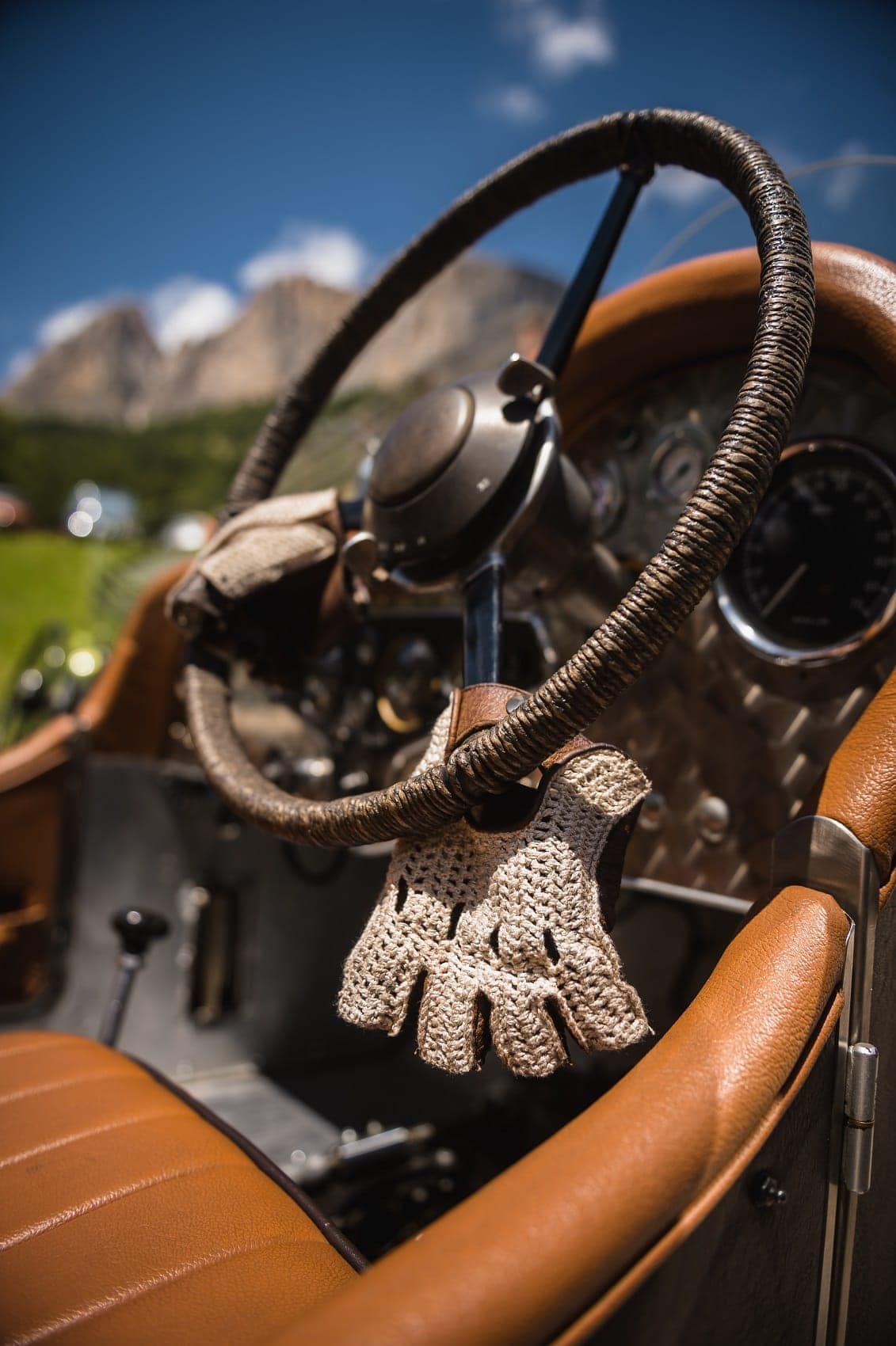 Oldtimer-Liebe zeigt sich im Detail.