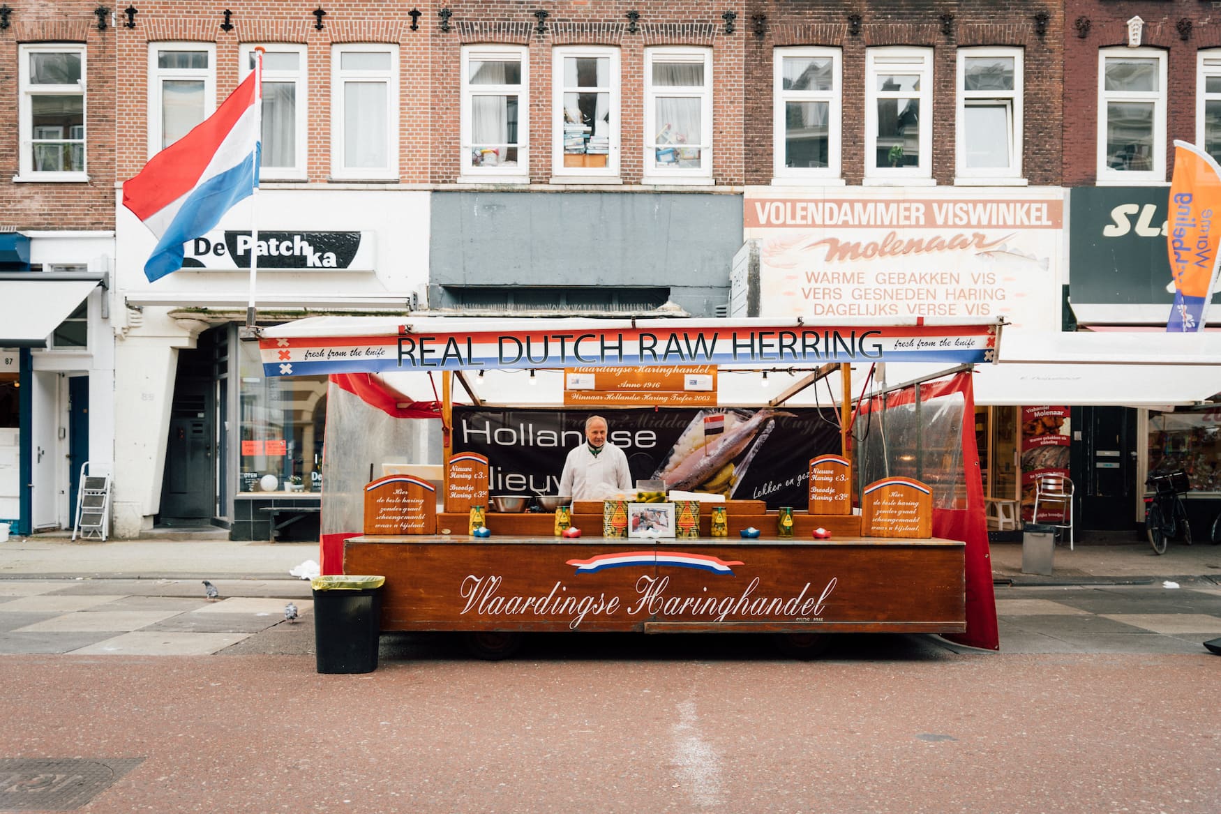 Heringstand in Amsterdam
